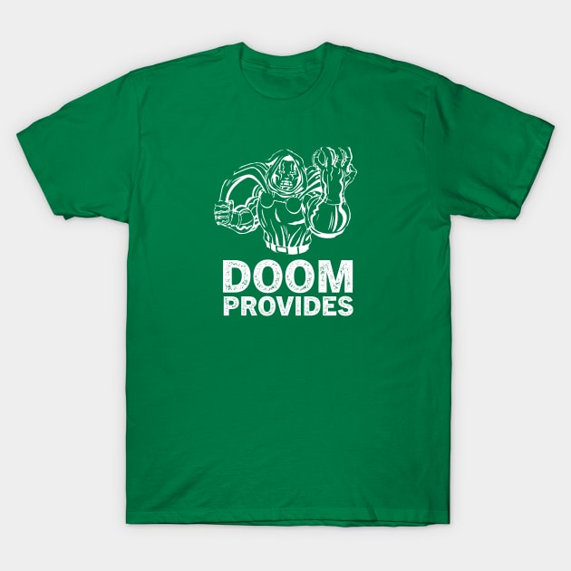 Doom Provides T-Shirt by Jason Inman (Geek History Lesson)